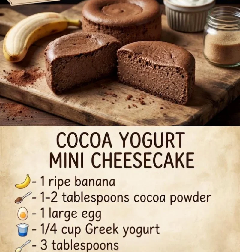 Coco Yogurt Mini Cheesecake