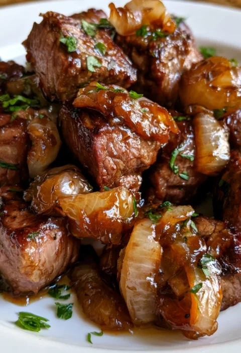 Cowboy Butter Steak Bites
