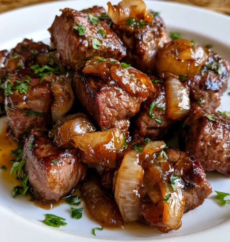 Cowboy Butter Steak Bites