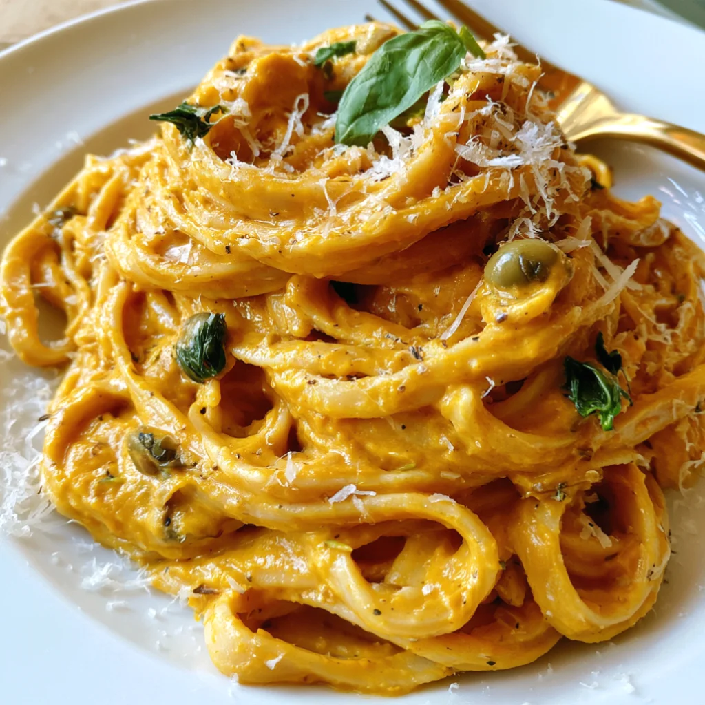 Creamy Pumpkin Pasta