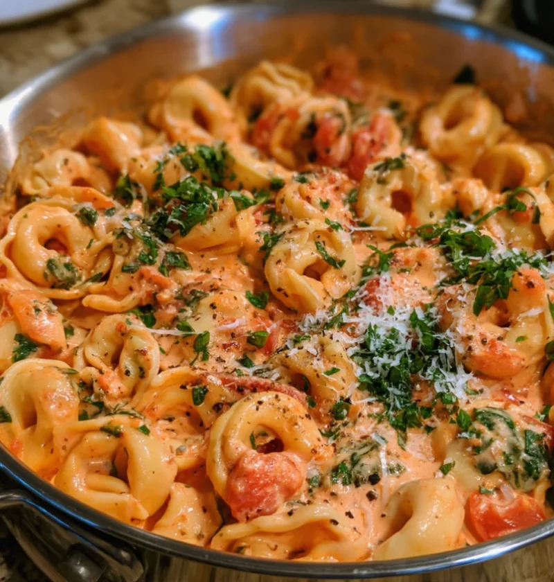 creamy tomato tortellini