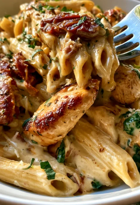 Creamy Tuscan Chicken Pasta