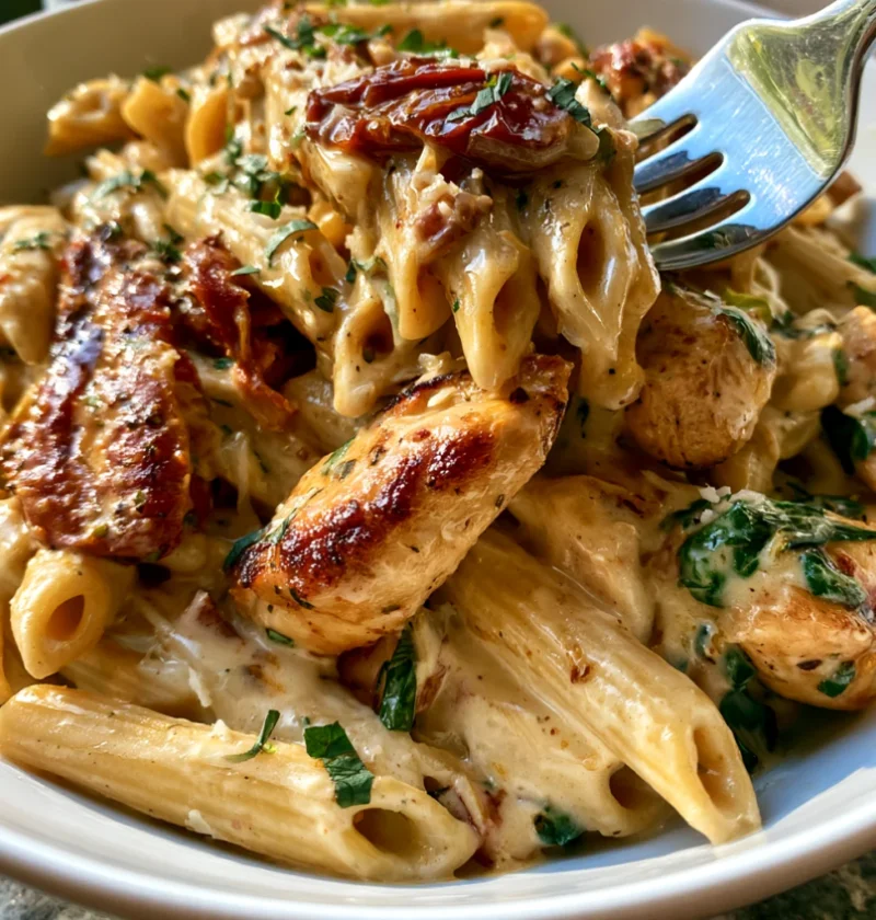 Creamy Tuscan Chicken Pasta