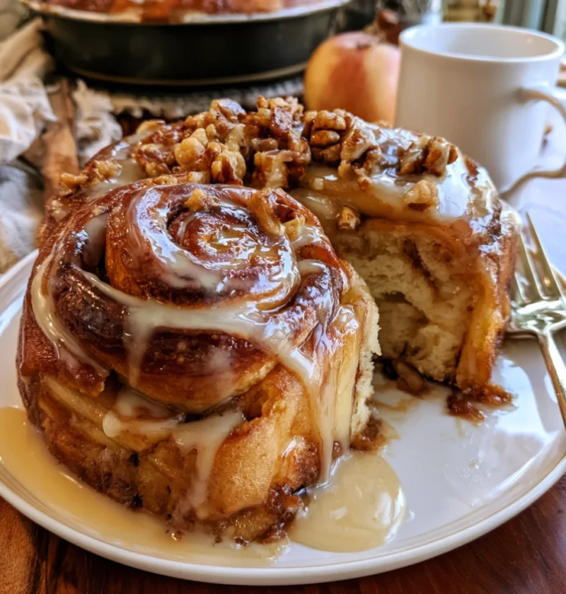 Easy Apple Cinnamon Roll Cake