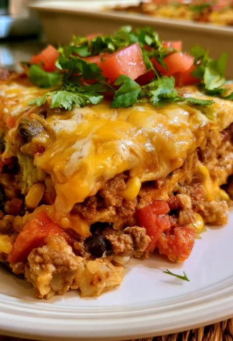 easy taco casserole