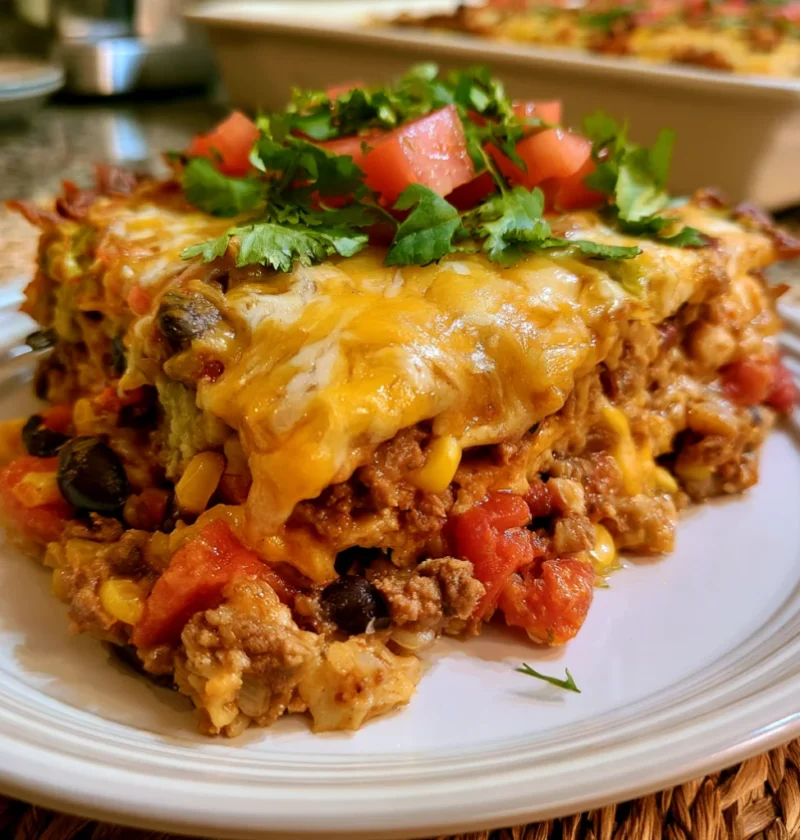 easy taco casserole