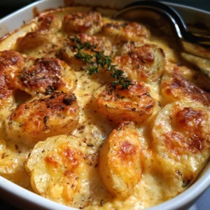 Gratin Dauphinois With Cheese