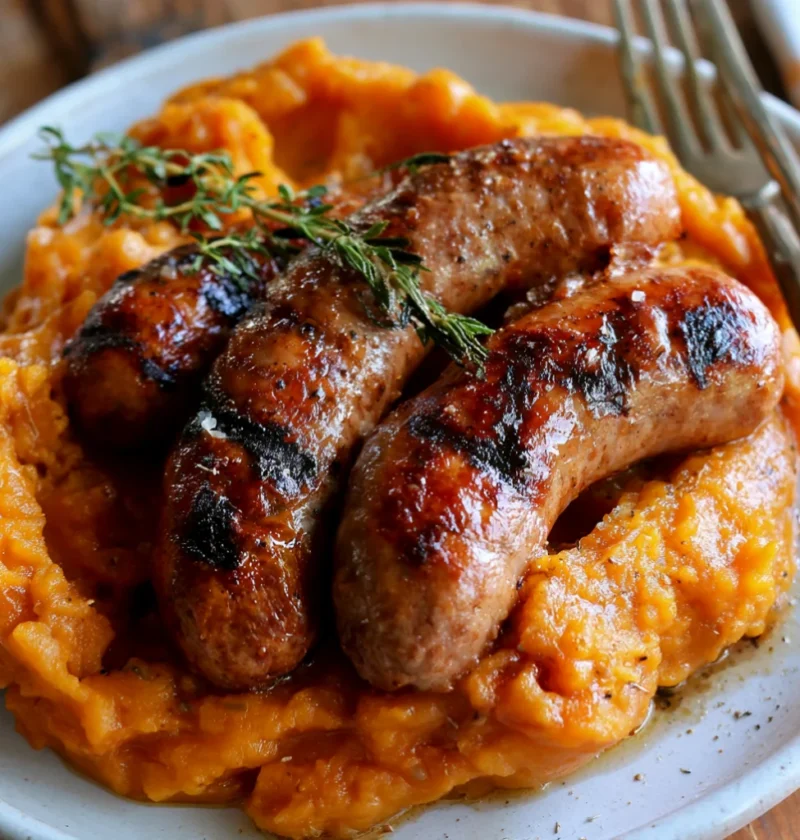 grilled sausages