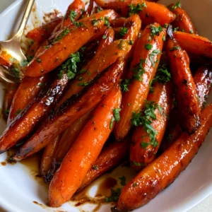 Honey Balsamic Roasted Carrots