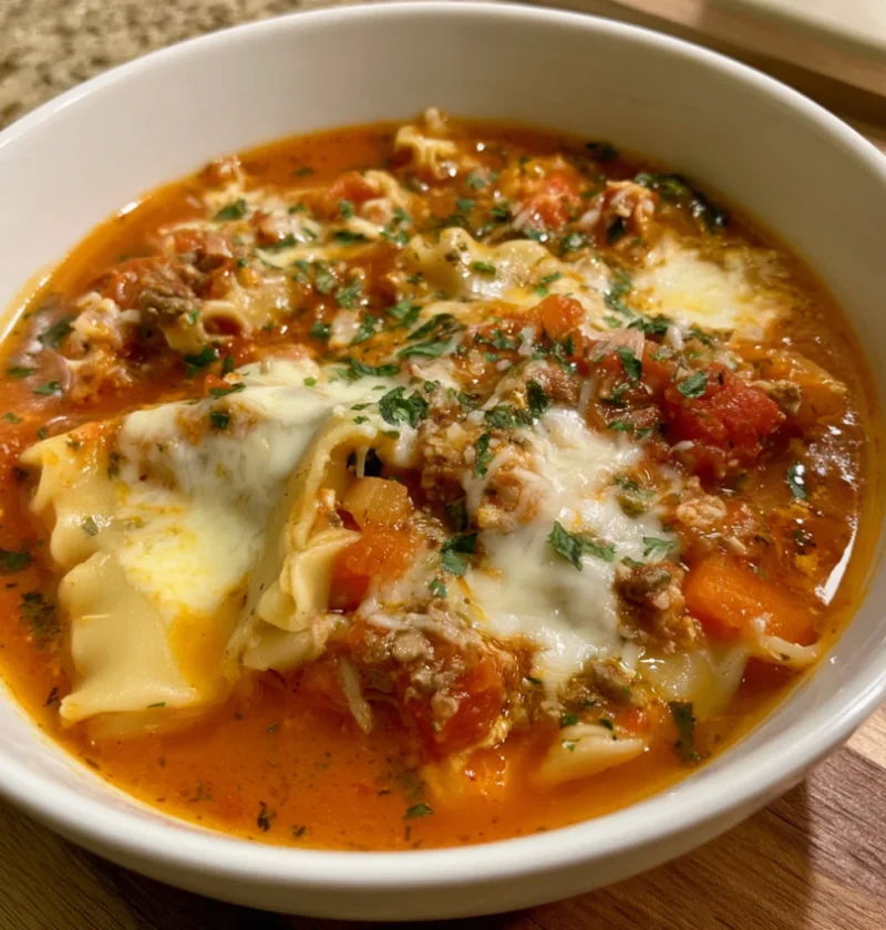 Lasagna Soup