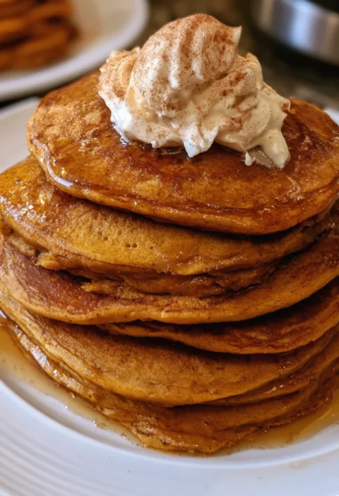 Pumpkin pancakes