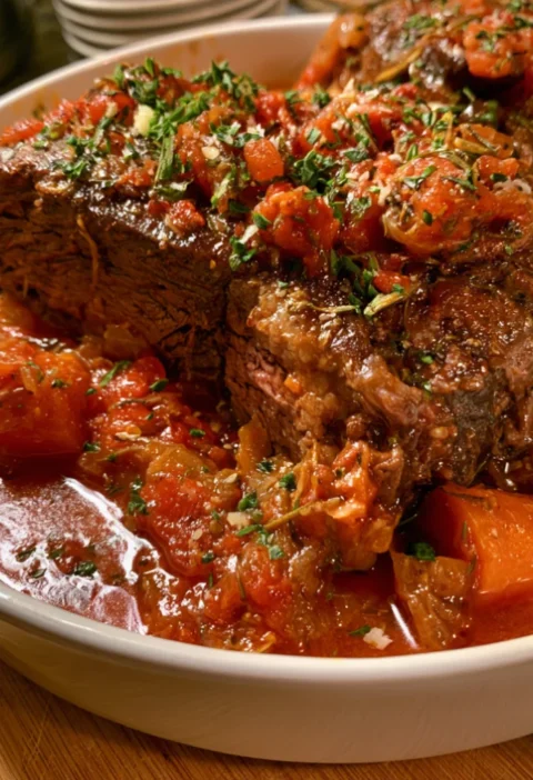 slow braised Italian pot roast