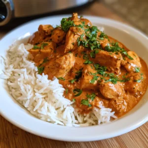 Slow Cooker Butter Chicken
