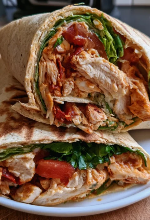 Smoked Chipotle Chicken Wrap