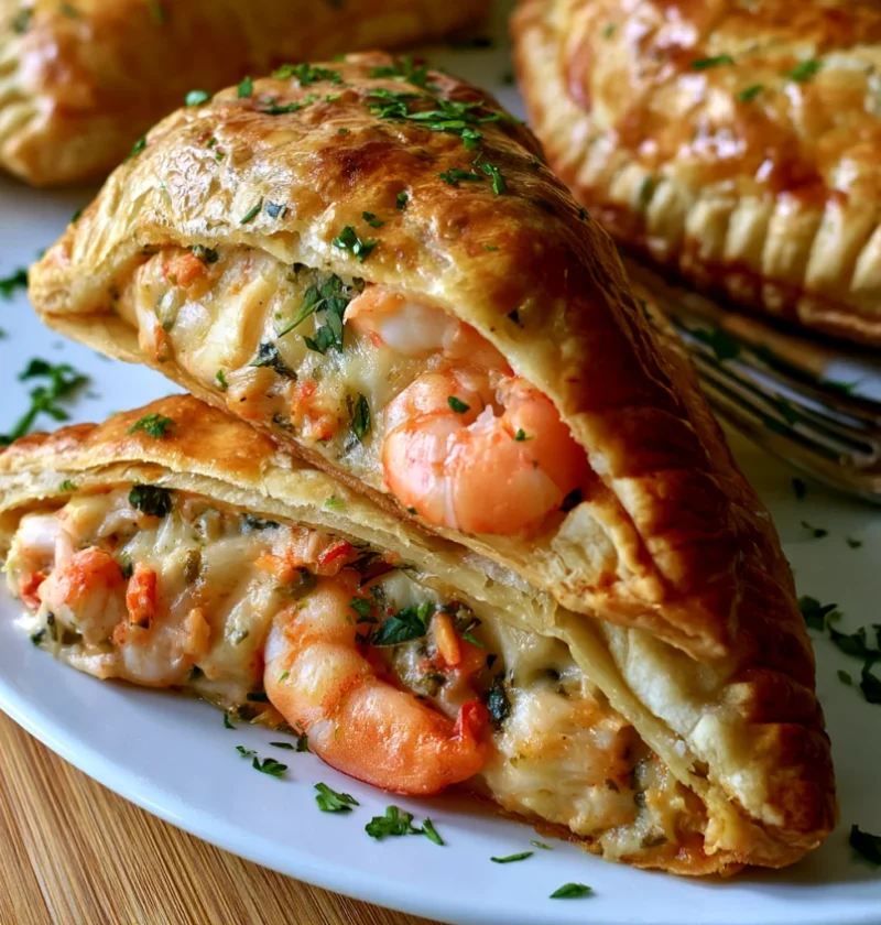 The Best Cheesy Crab and Shrimp Pastry