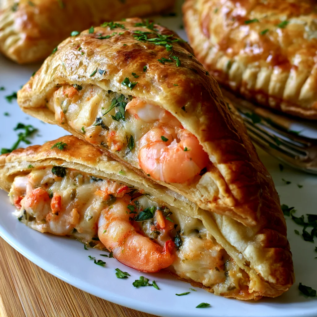 The Best Cheesy Crab and Shrimp Pastry