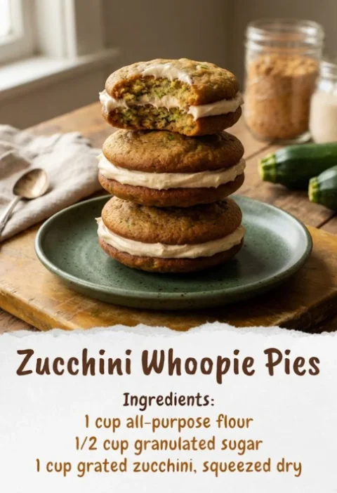 Zucchini Whoopie Pies