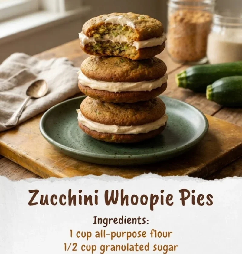 Zucchini Whoopie Pies