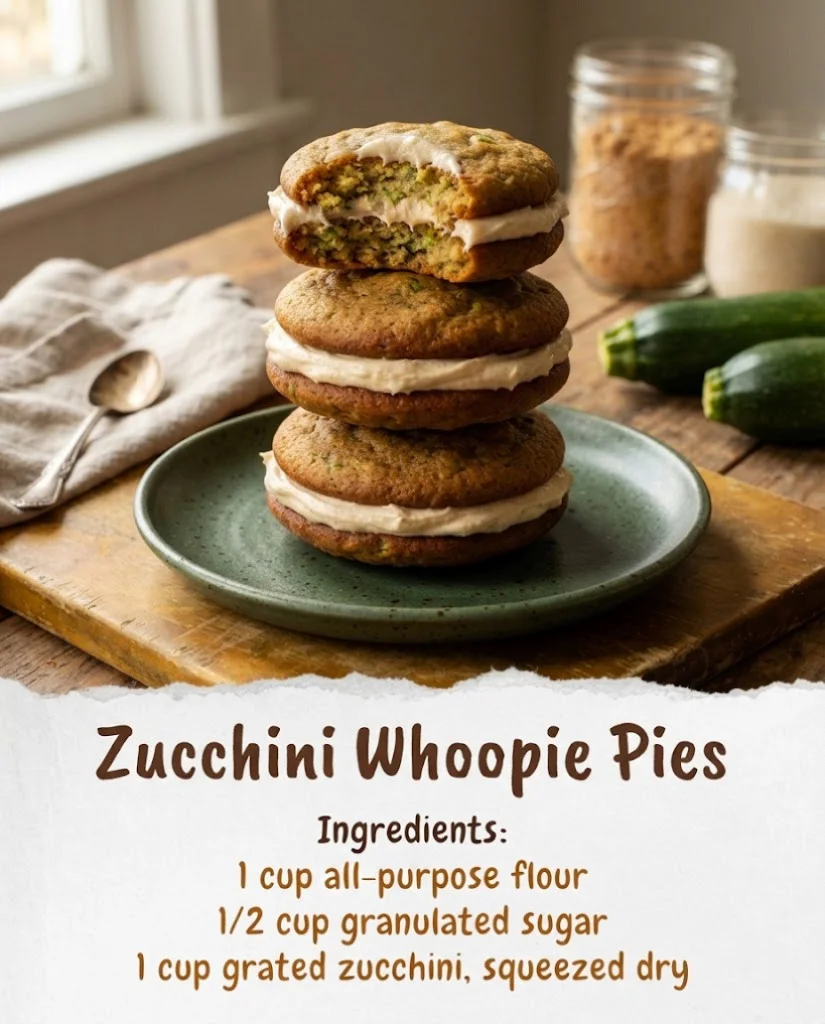 Zucchini Whoopie Pies