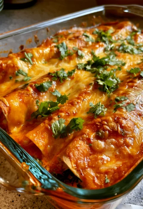 Cheesy Baked Casserole Chicken and Peppers