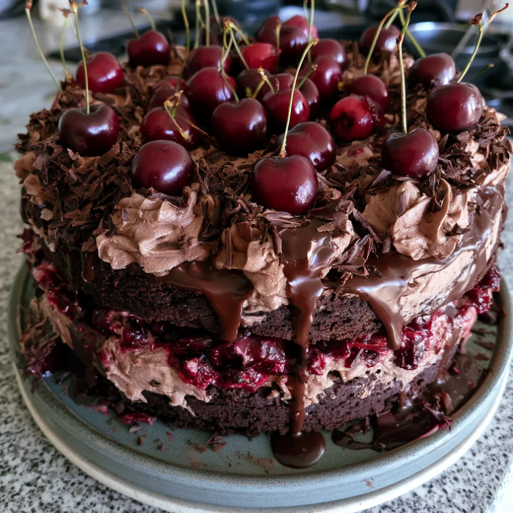 Cherry Chocolate Cake