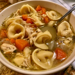 Chicken Tortellini Soup