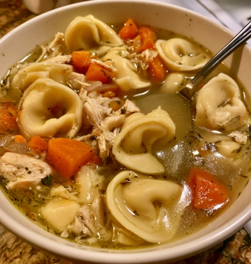 Chicken Tortellini Soup