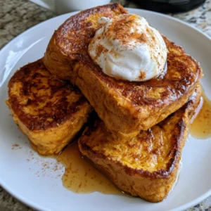 Classic Pumpkin French Toast