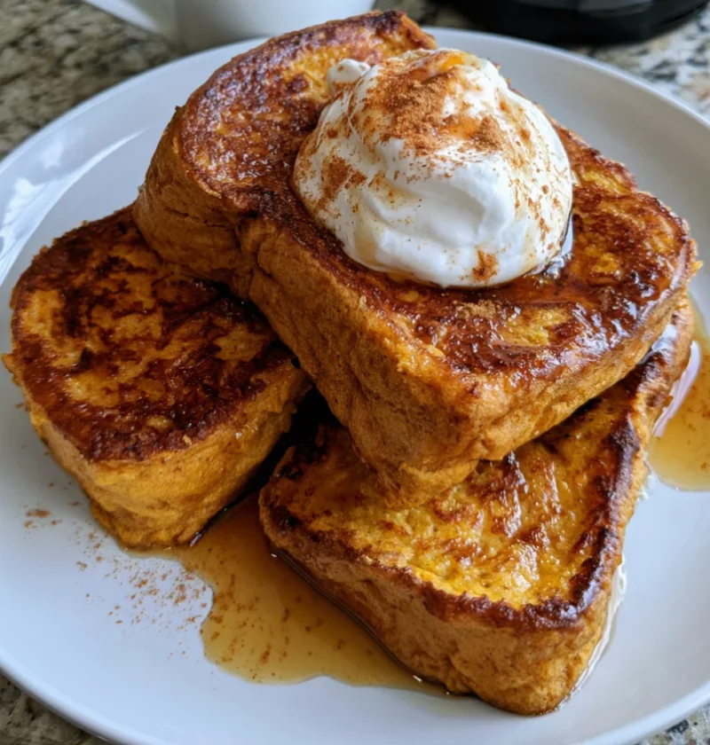Classic Pumpkin French Toast