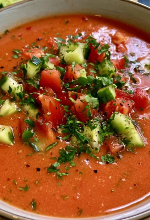 Classic Traditional Gazpacho