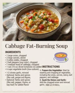 Cozy & Super Healthy Cabbage Soup