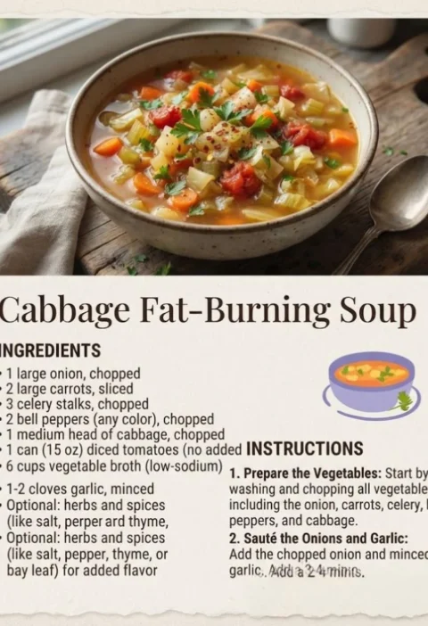 Cozy & Super Healthy Cabbage Soup