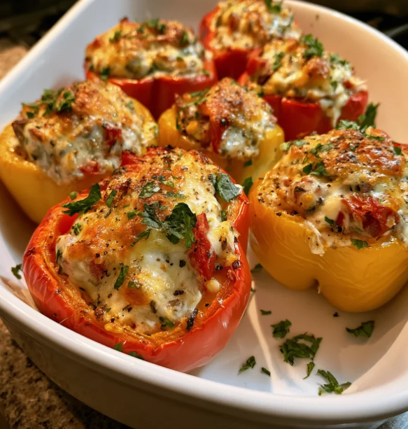 Cream Cheese Stuffed Peppers