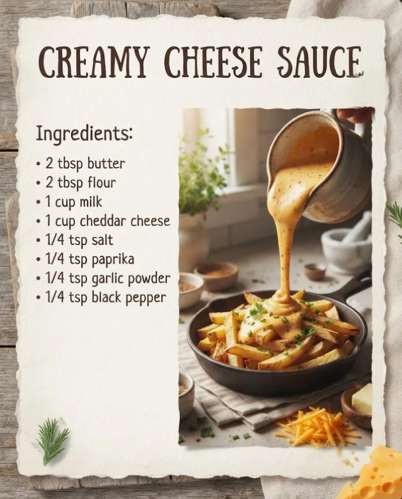 Creamy Cheese Sauce