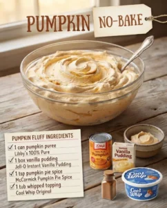 Creamy Pumpkin Fluff Recipe