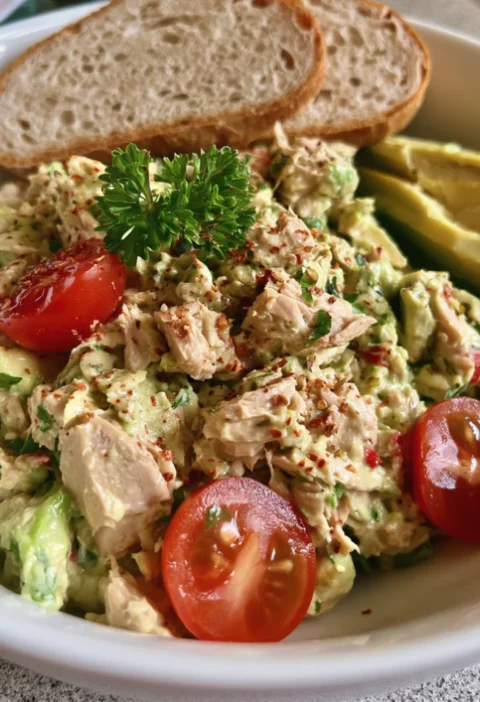 Easiest Avocado Tuna Salad