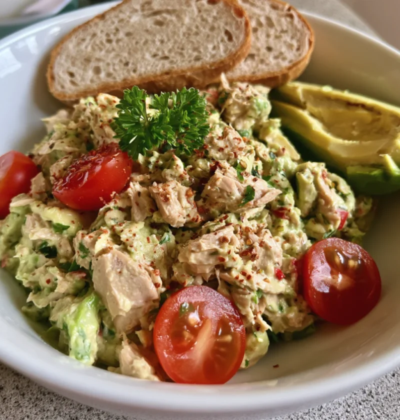 Easiest Avocado Tuna Salad