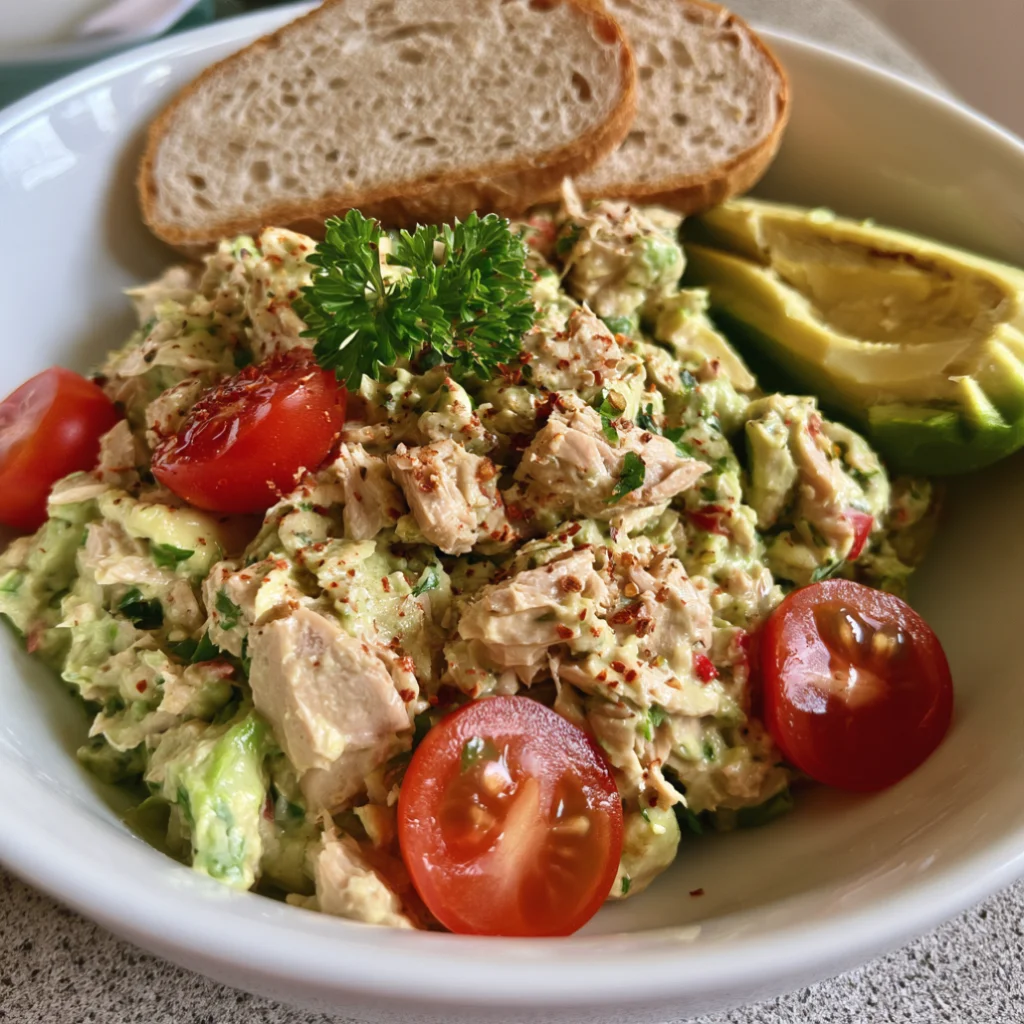 Easiest Avocado Tuna Salad