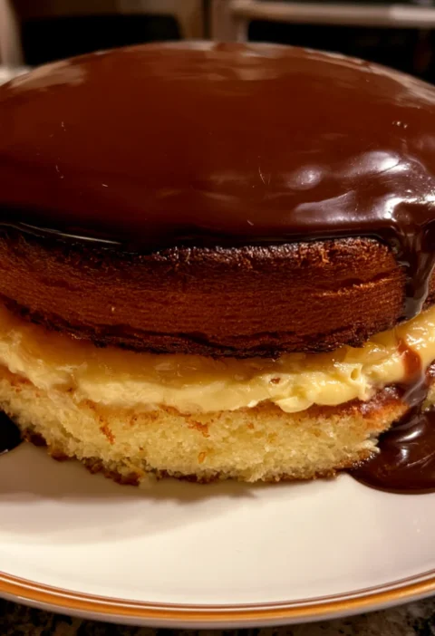 Easy Boston Cream Pie