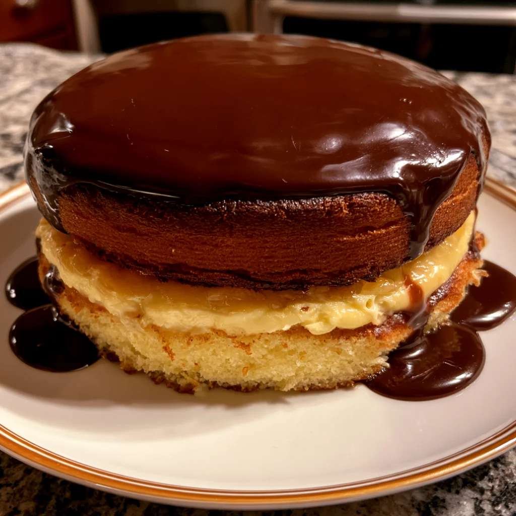 Easy Boston Cream Pie