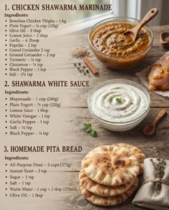 Easy Chicken Shawarma