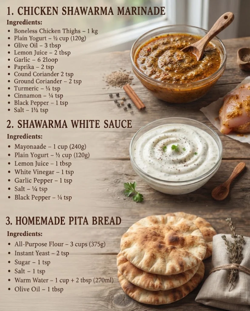Easy Chicken Shawarma