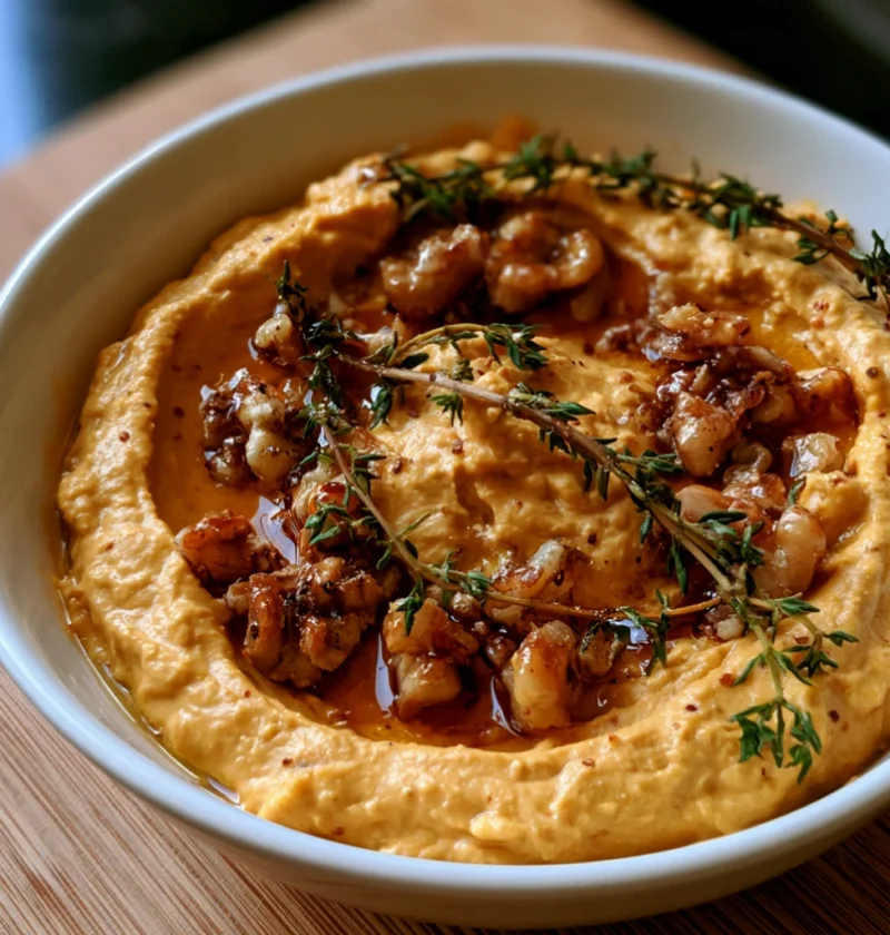 Easy Pumpkin Whipped Feta