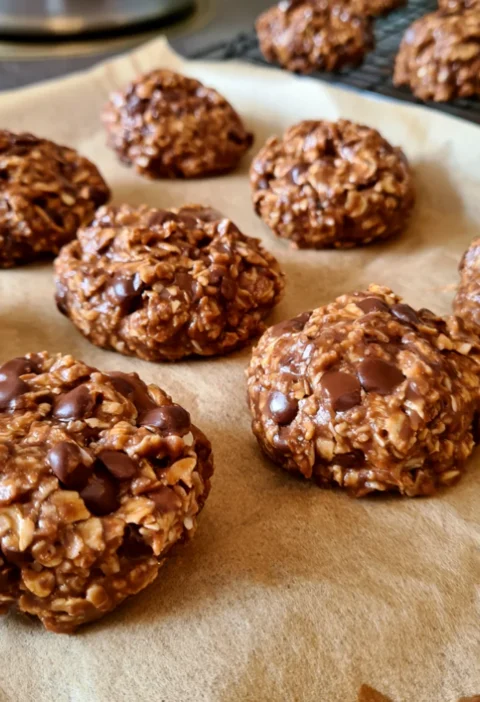 Healthy No-Bake Oats Cookies