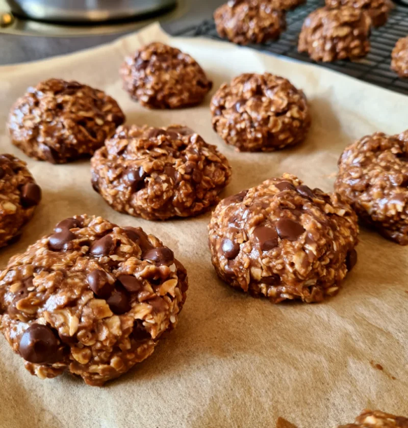 Healthy No-Bake Oats Cookies