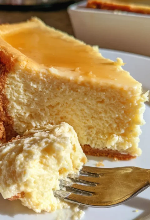 Homemade Cheesecake In a Loaf Pan
