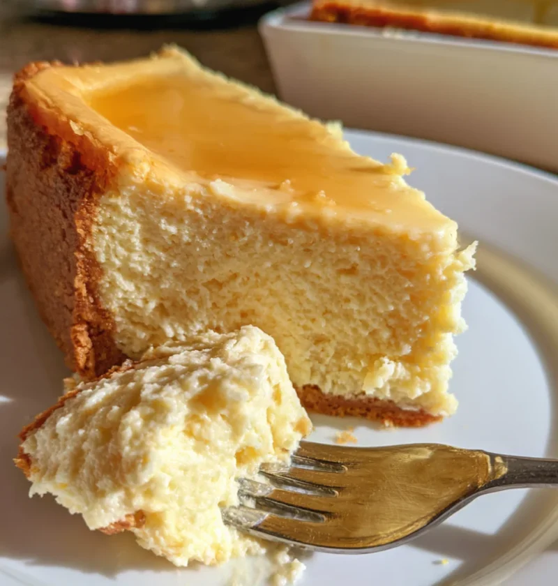 Homemade Cheesecake In a Loaf Pan