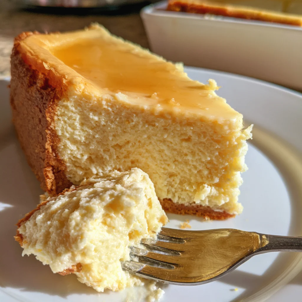 Homemade Cheesecake In a Loaf Pan