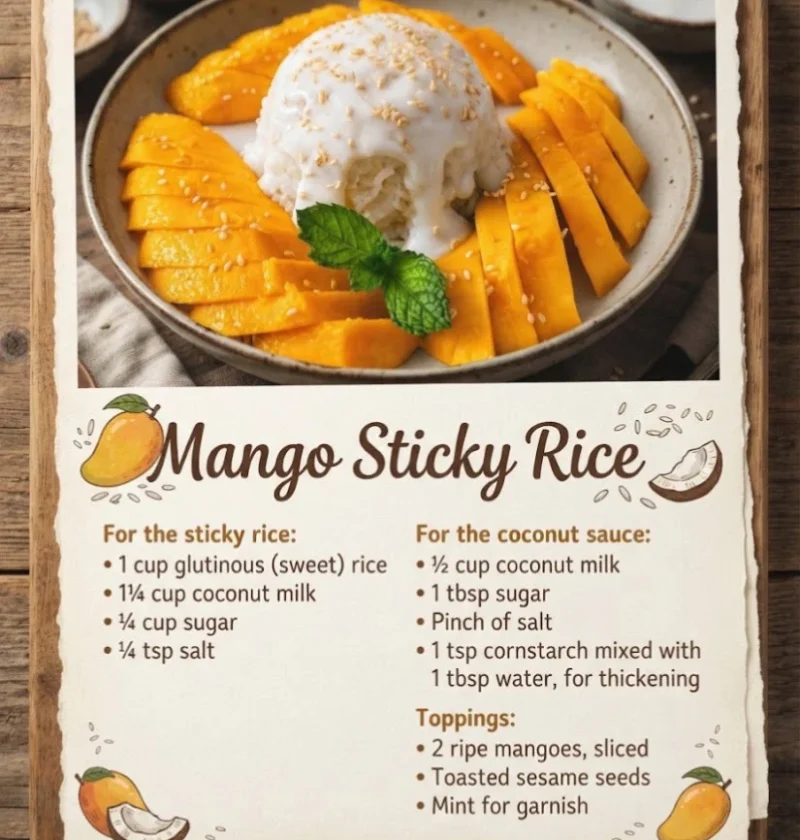 Mango Sticky Rice