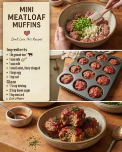 Mini Meatloaf Muffins